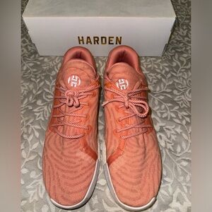 Perfect condition!! JAMES HARDEN vol 1 pink sneakers size 14.
